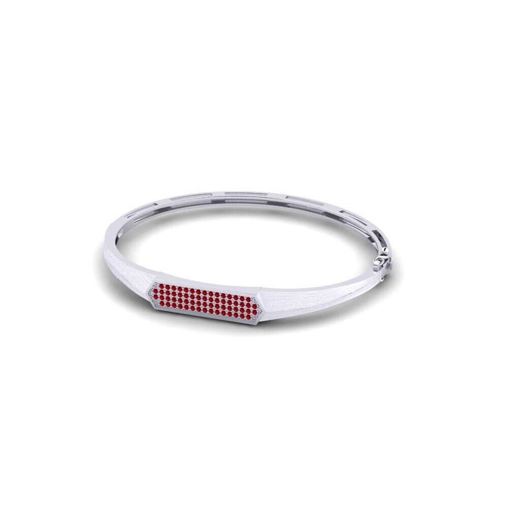 Circonita Roja Pulsera para hombre Ojos