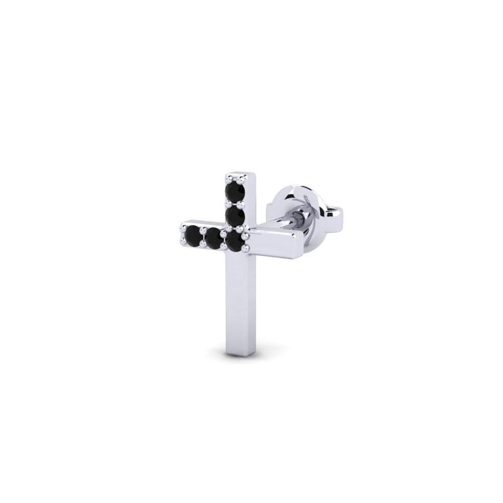 Black Diamond Men's Earring Oslo - B