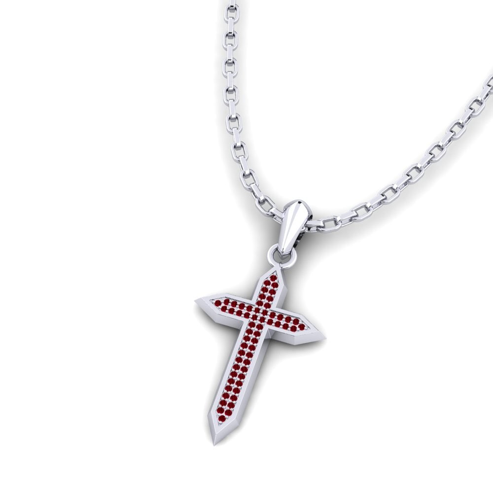 Circonita Roja Colgante para hombre Prespa