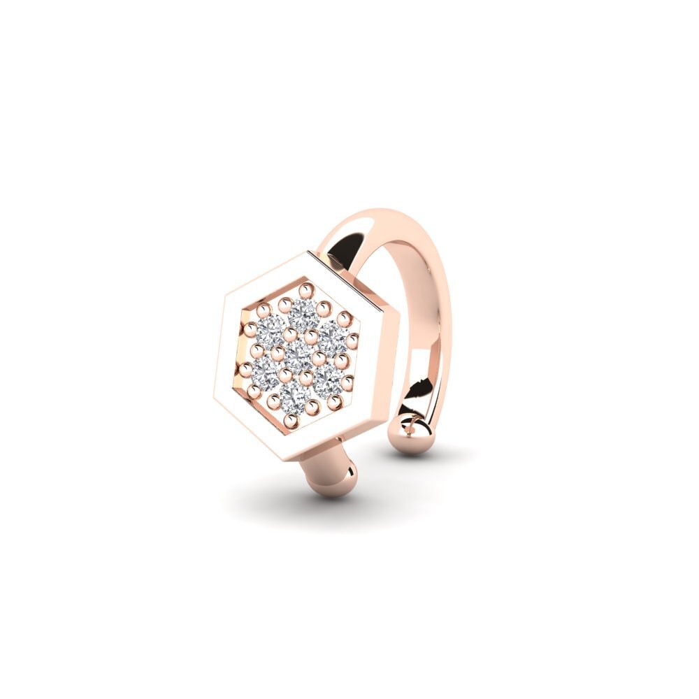 14ct Rose Gold Men's Ear Cuff Schareck