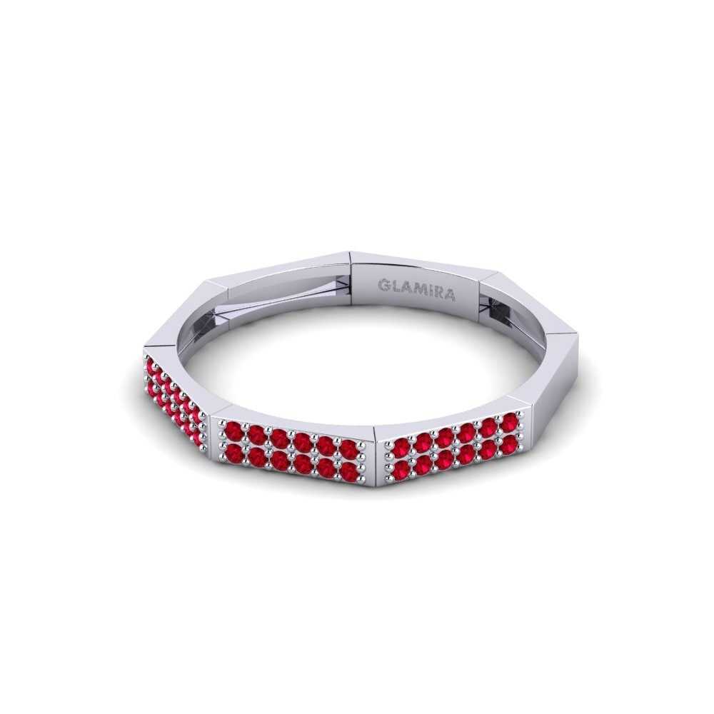 Circonita Roja Anillo de Hombre Schinias