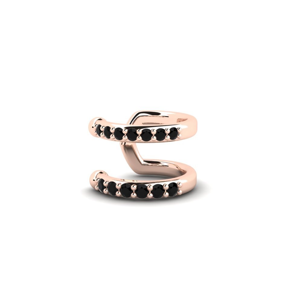 14ct Rose Gold Men's Ear Cuff Wildkogel - B