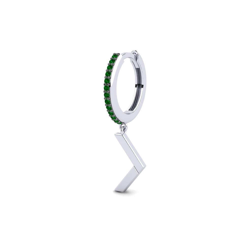 Circonita Verde Pendiente para hombre Zaforas - A