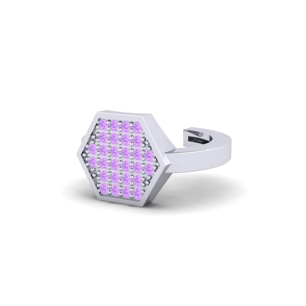 Amethyst Men's Ear Cuff Zapaleri