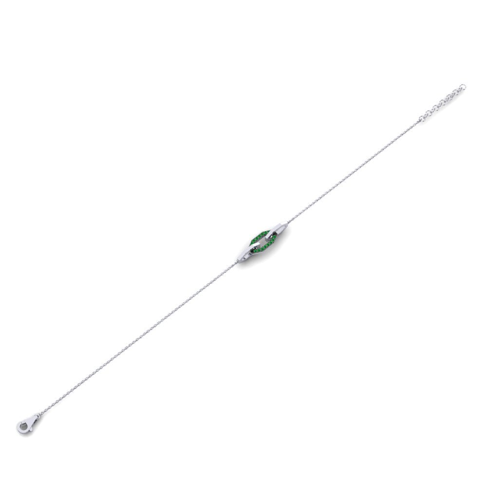Esmeralda Pulsera para hombre Funabashi