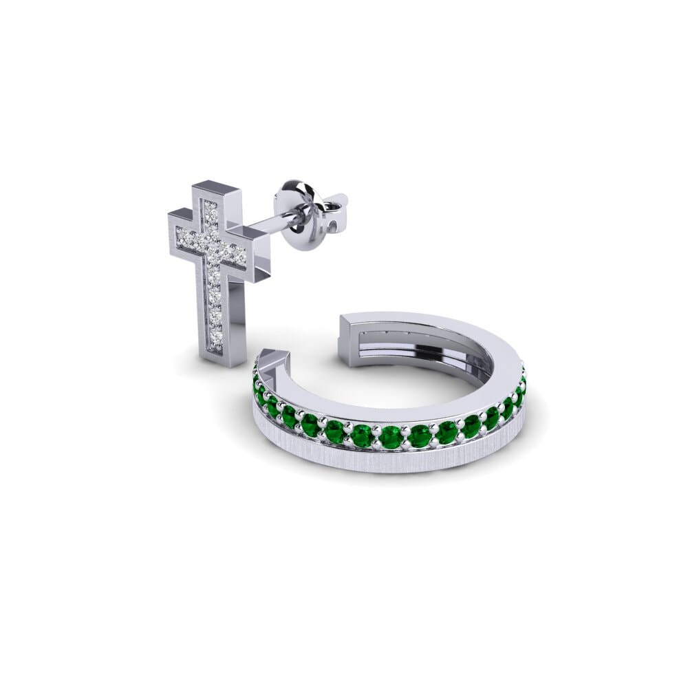 Circonita Verde Pendiente para hombre Gaisberg - SET