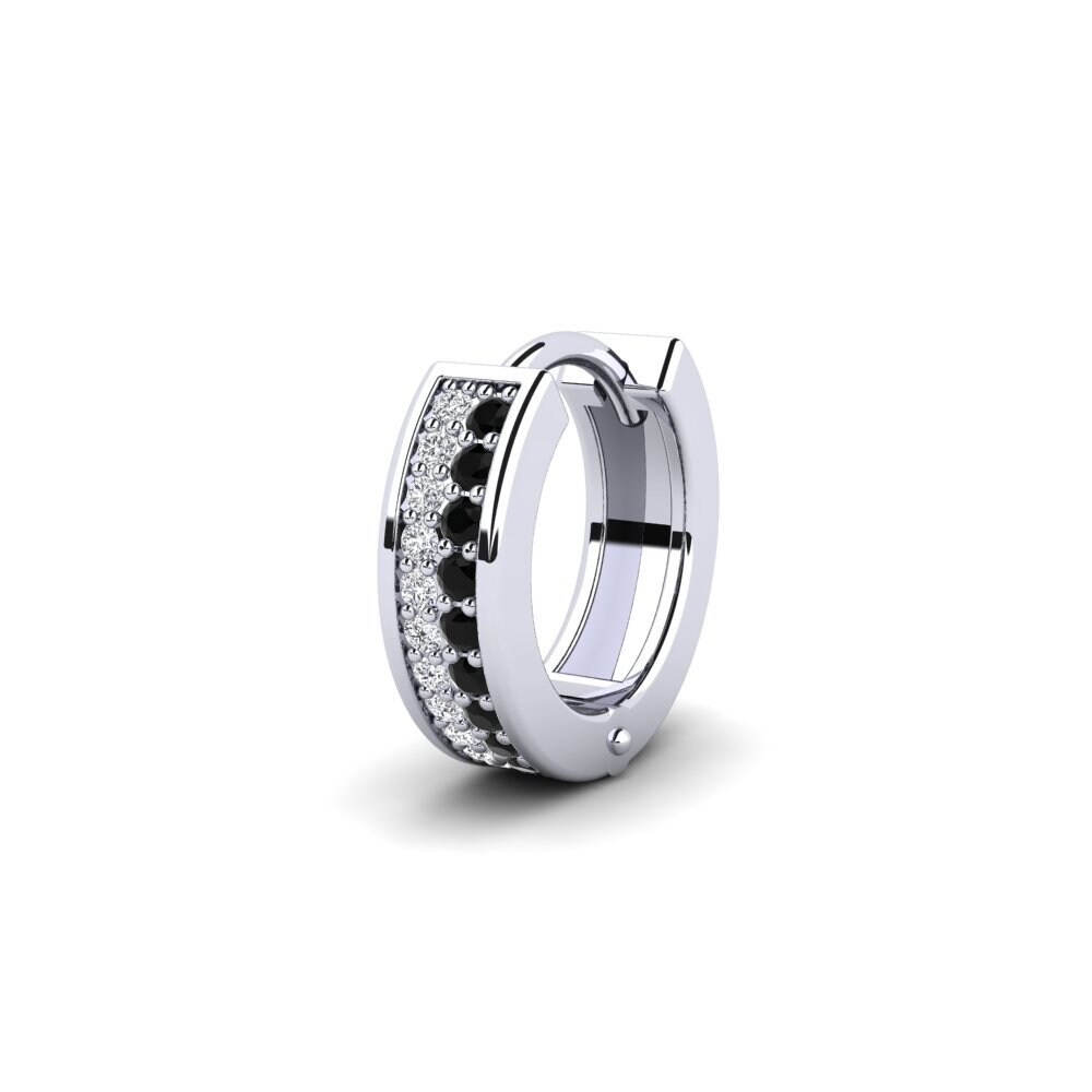 Black Onyx Men's Earring Kitzsteinhorn