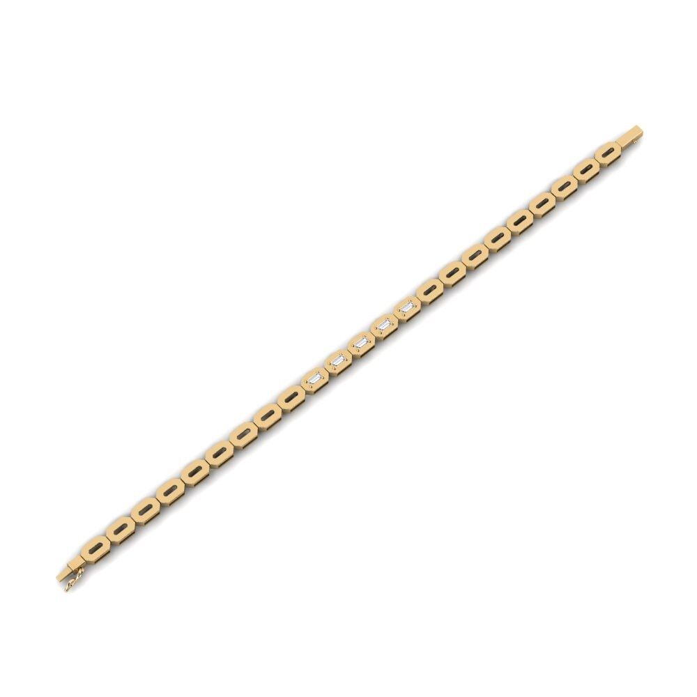 Diamante cultivado en laboratorio Pulsera para hombre Nikaho