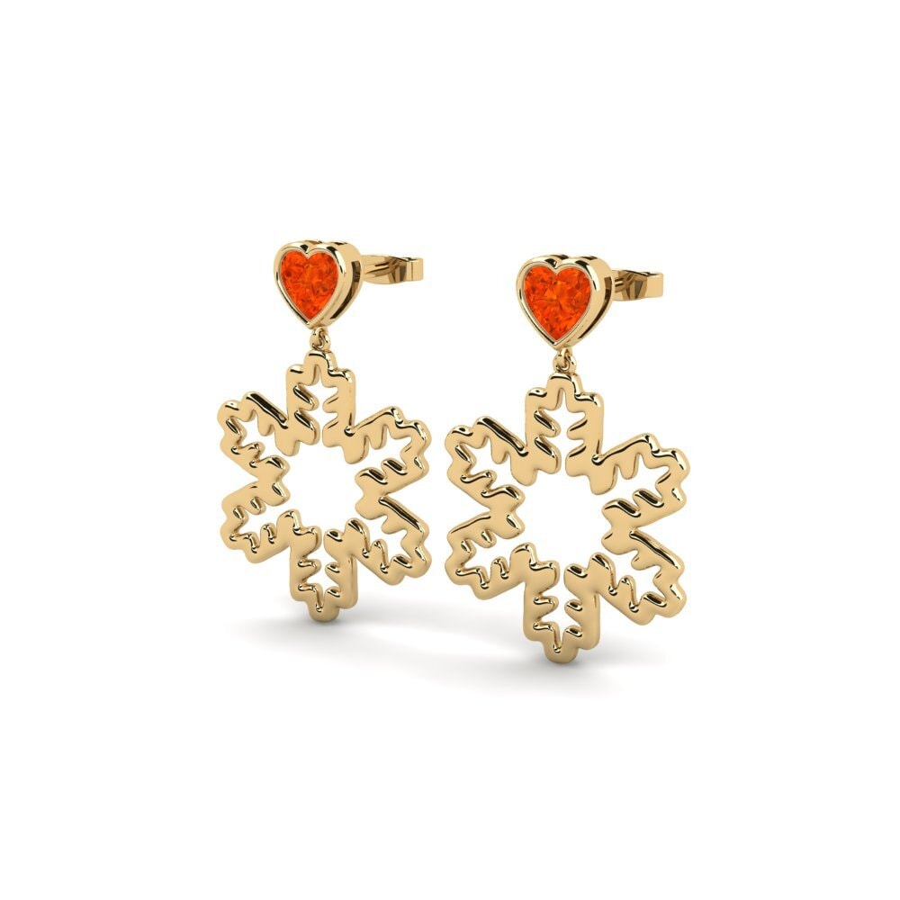 Fire-Opal Women's Earring Artaelcs