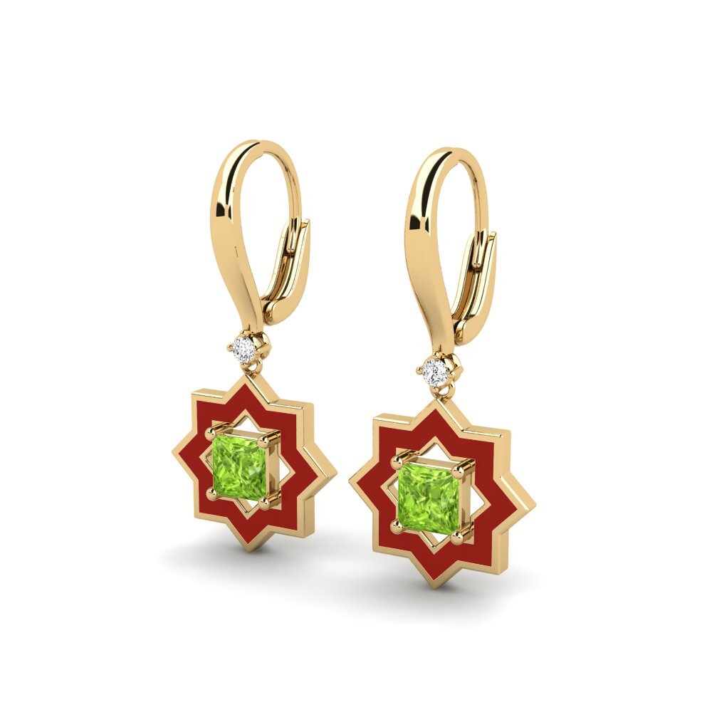 Peridoto Pendiente de mujer Audinghen