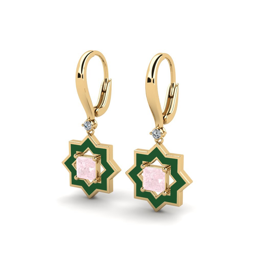 Rose Quartz Women's Earring Audinghen