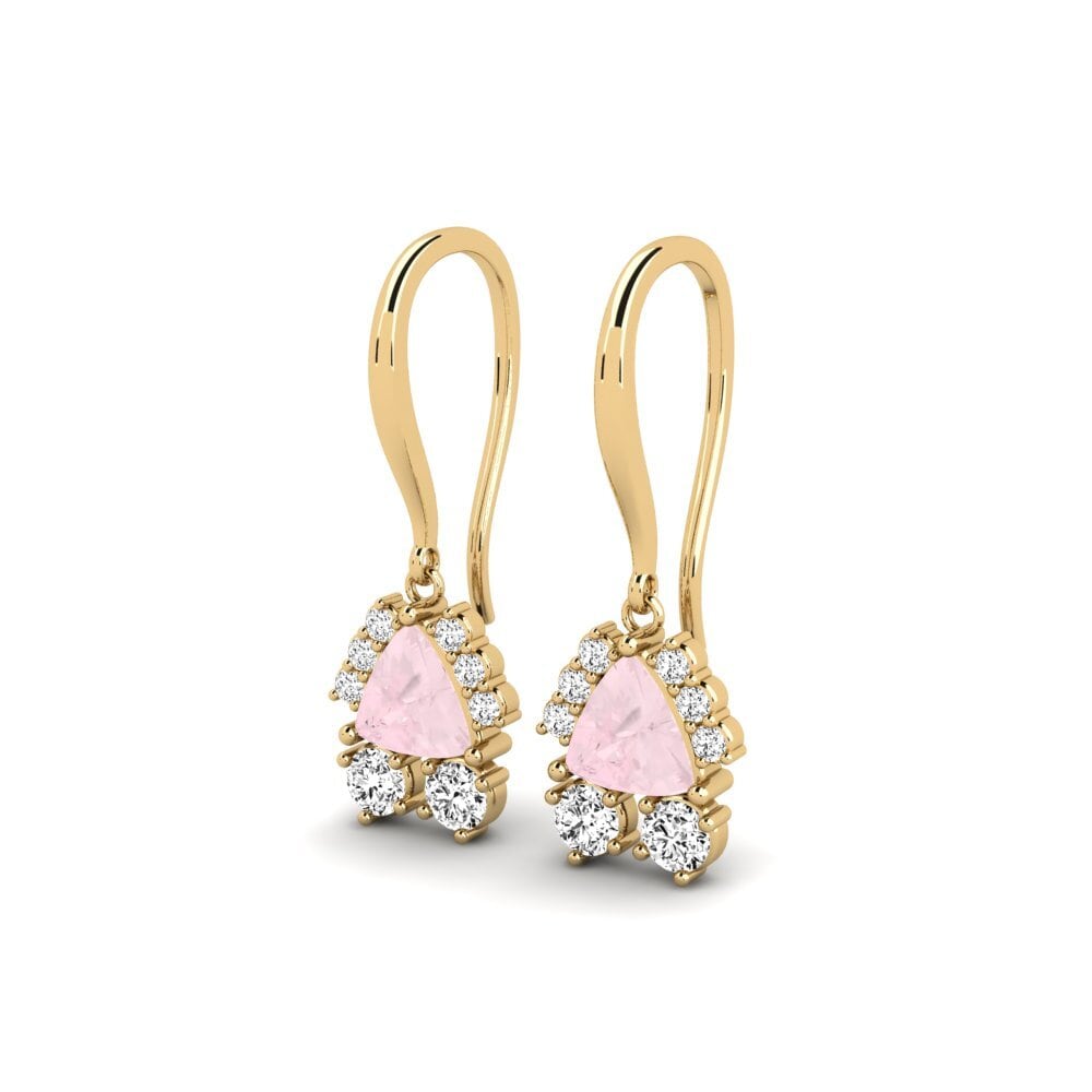 Rose Quartz Women's Earring Cipango