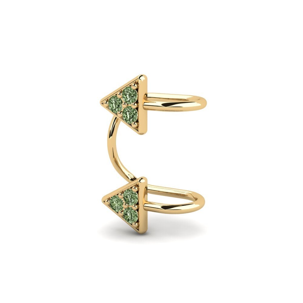 Diamante Verde Pendiente de mujer Downine