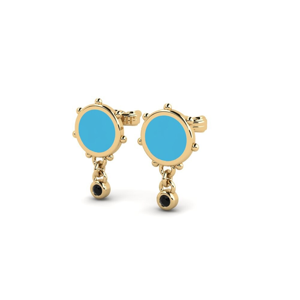 Black Sapphire Women's Earring Encore