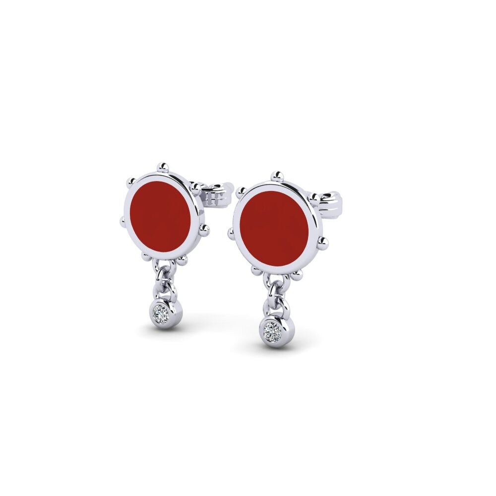 Plata 925 Pendiente de mujer Encore