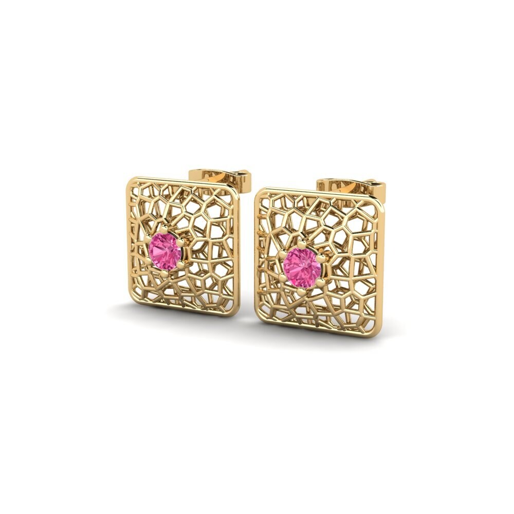 Pink Tourmaline Women's Earring Maximi