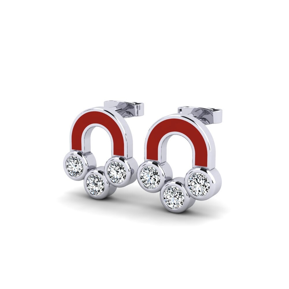 Plata 925 Pendiente de mujer Nerody