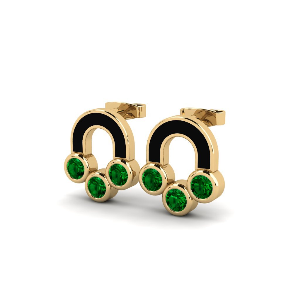 Zircone Verde Orecchino da donna Nerody