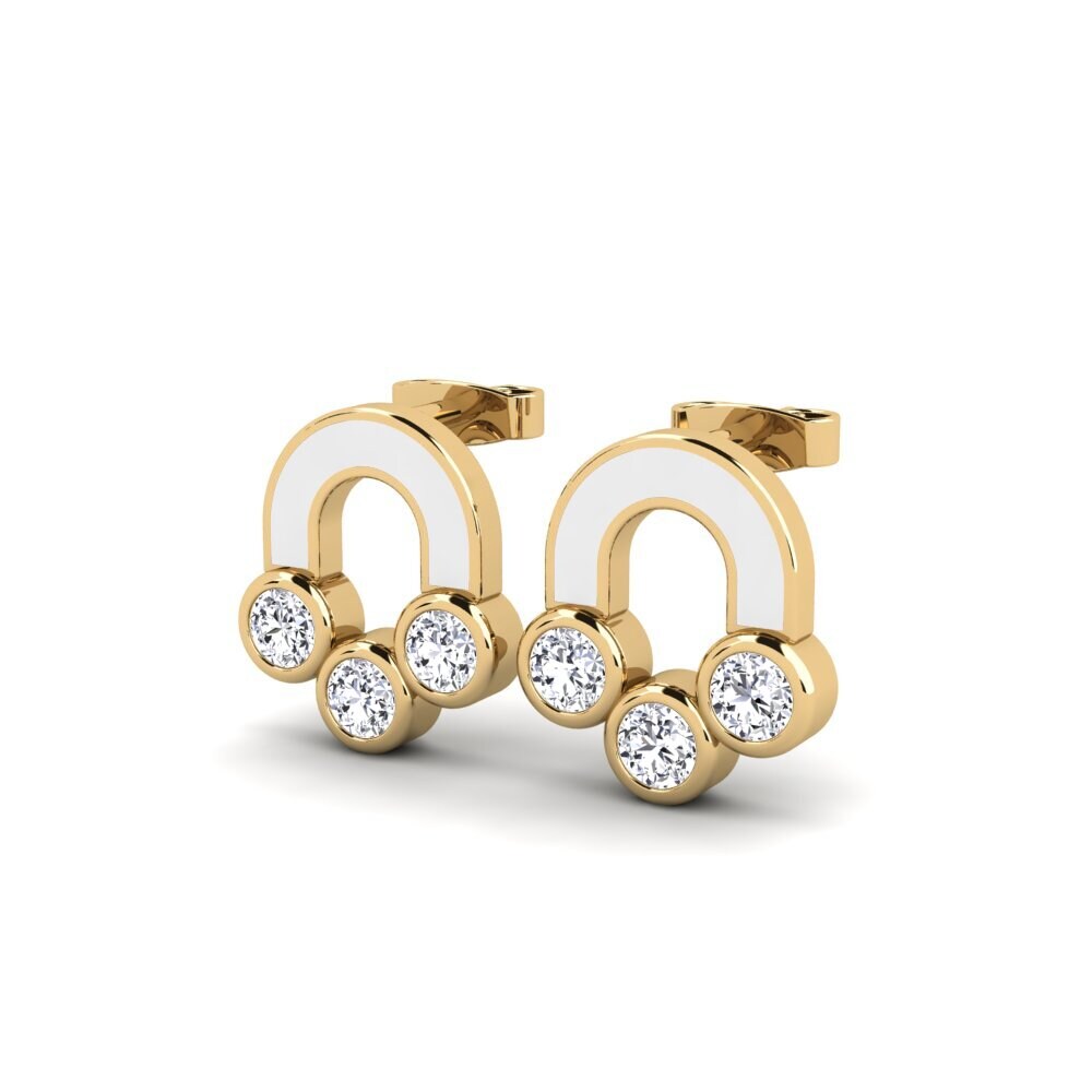 Moissanite Orecchino da donna Nerody