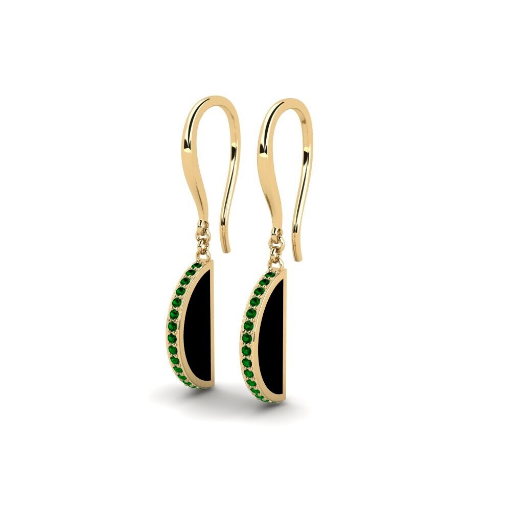 Zircone Verde Orecchino da donna Sterlops