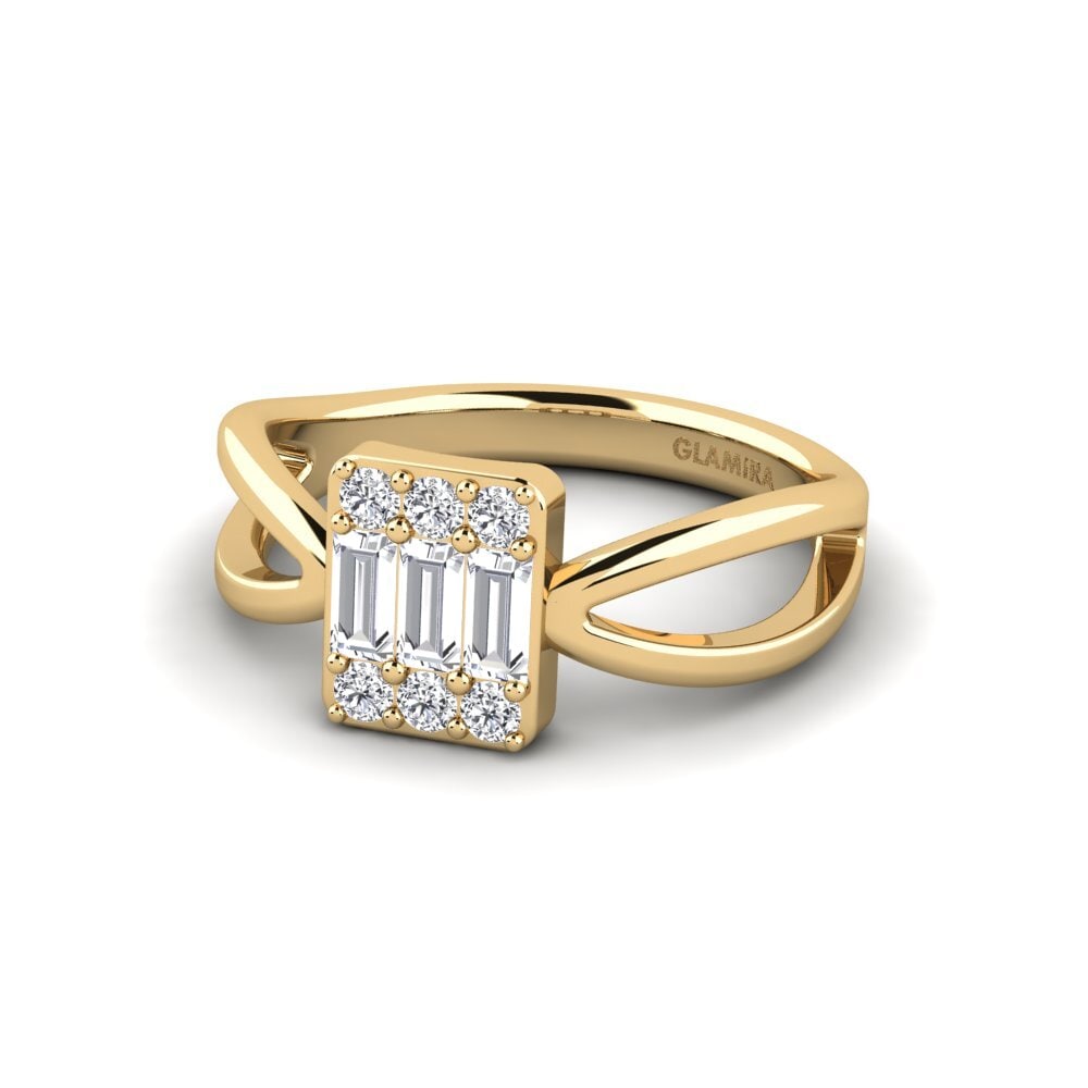 Lab Grown Diamond Engagement Ring Bonas