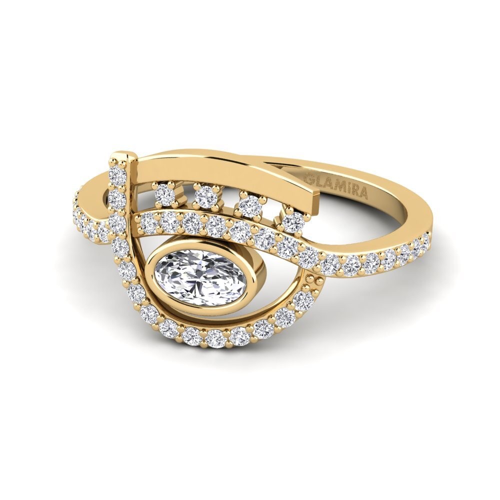 Lab Grown Diamond Engagement Ring Exages