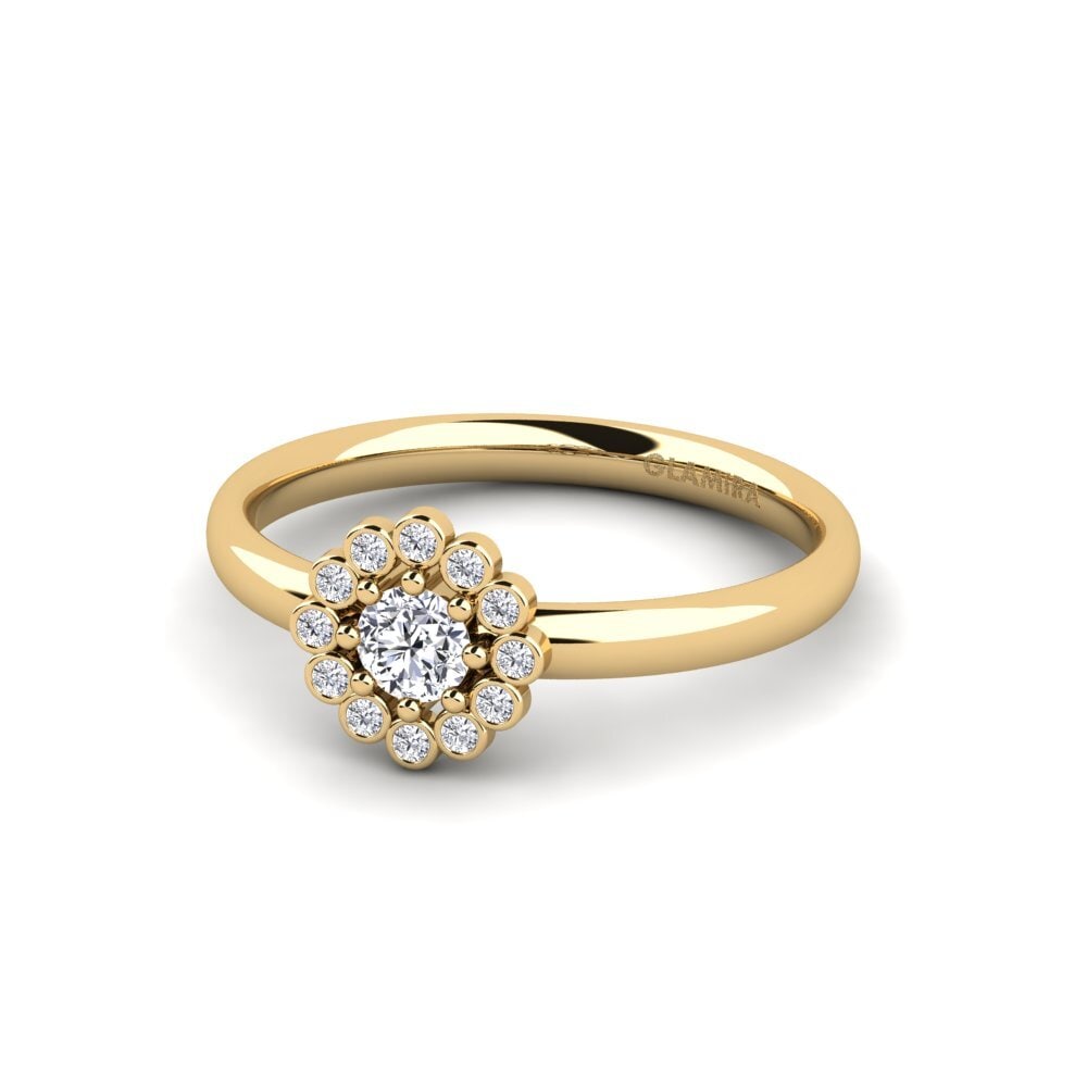Diamante cultivado en laboratorio Anillo de compromiso Kastalt