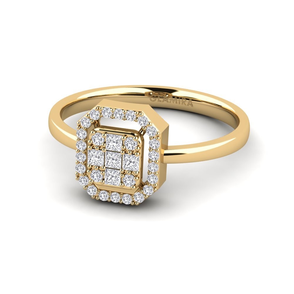 Diamante cultivado en laboratorio Anillo de compromiso Outwrit
