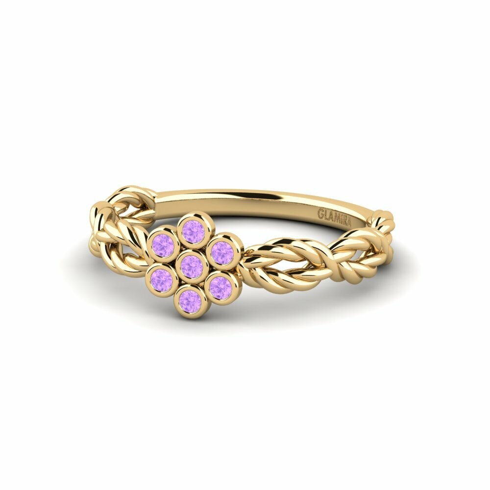Améthyste Bague de fiançailles Sharia