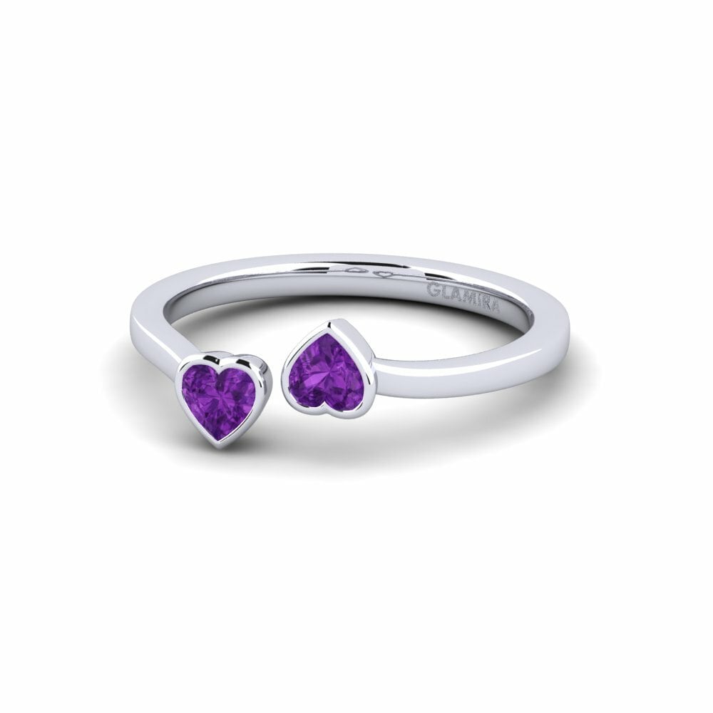 Améthyste Bague de fiançailles Twhearig