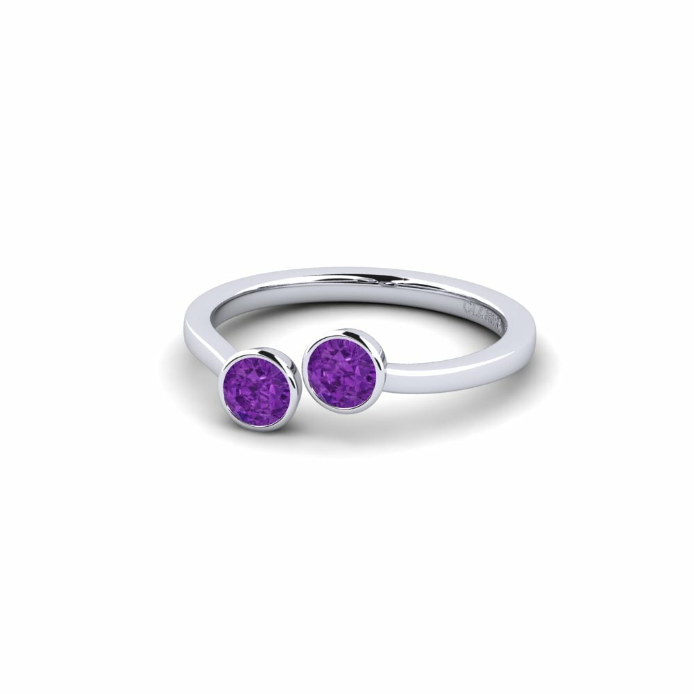 Améthyste Bague de fiançailles Twrourig