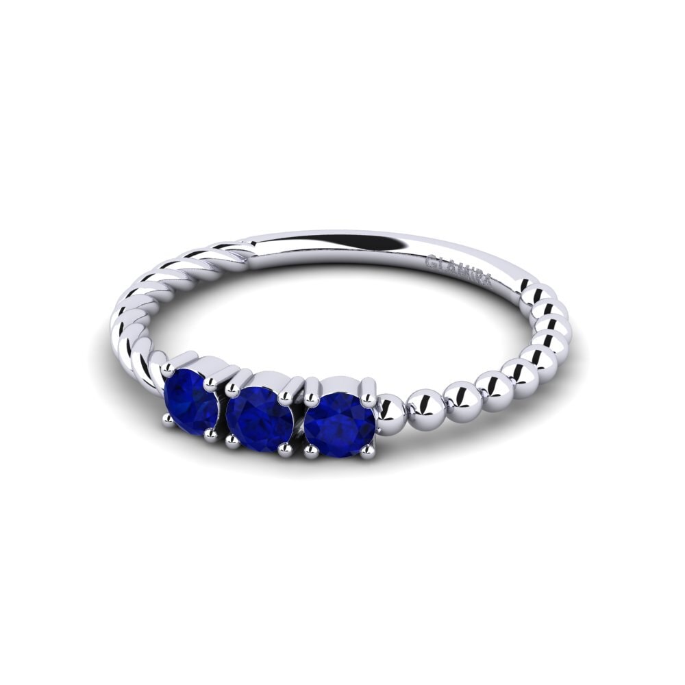 Zafiro Anillo de compromiso Wersa