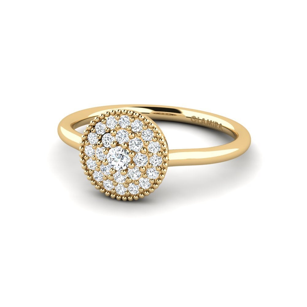 Gelbgold 585 Verlobungsring Whig