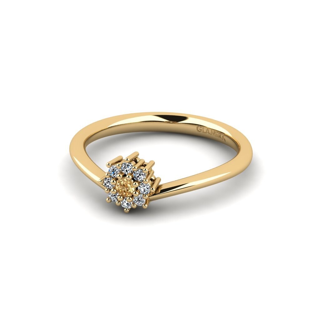 Brown Diamond Ring Crecyden