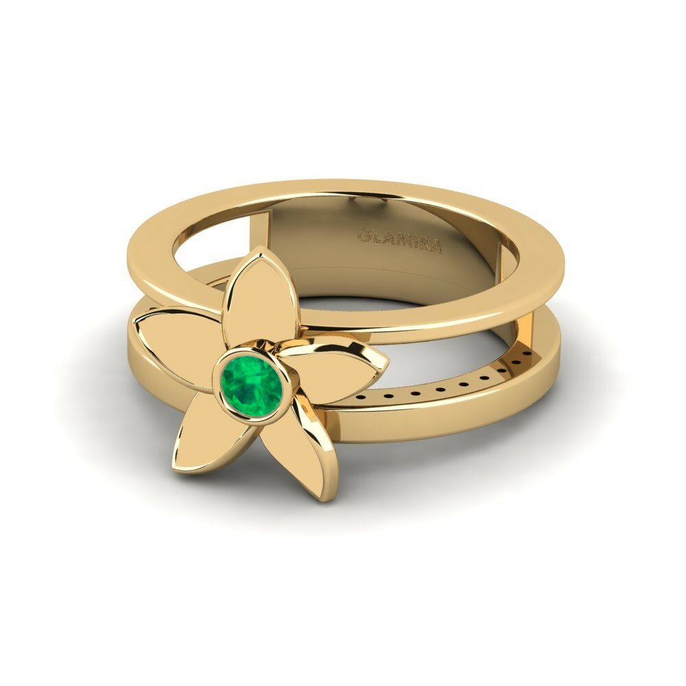 Émeraude Bague Fucton