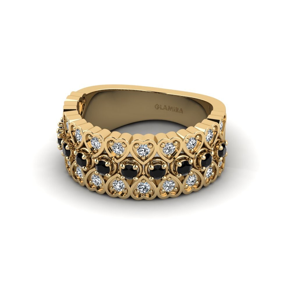 Zafiro negro Anillo Lythmea