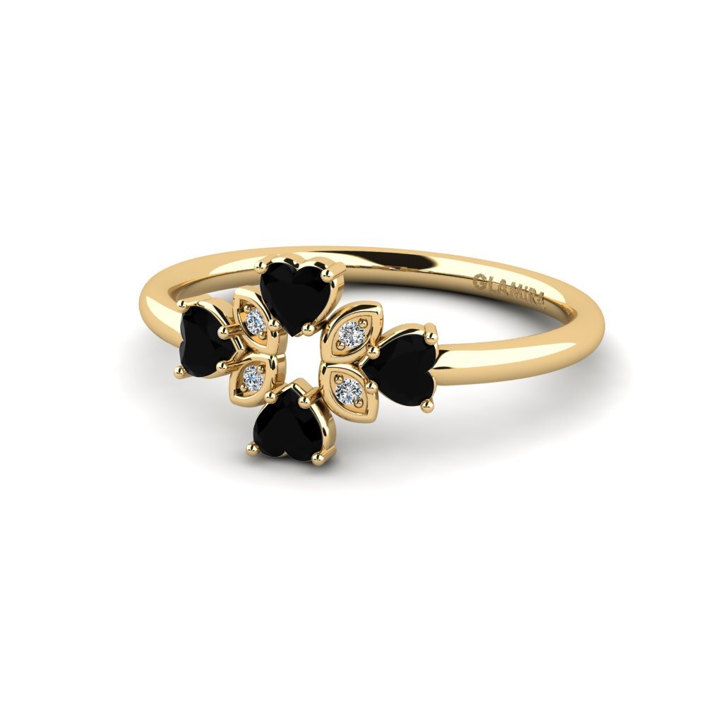 Zafiro negro Anillo Thermae