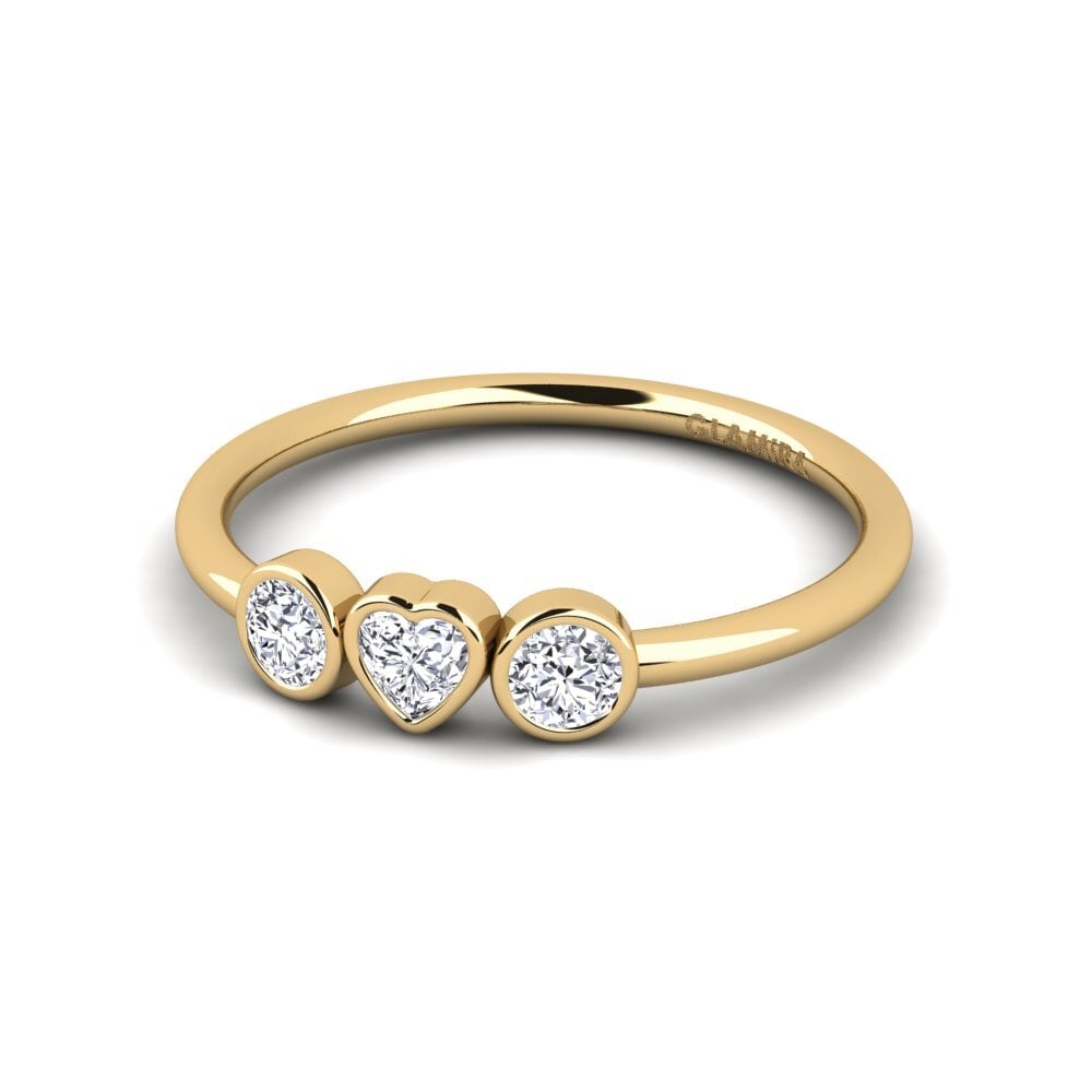 Lab Grown Diamond Ring Unbowled