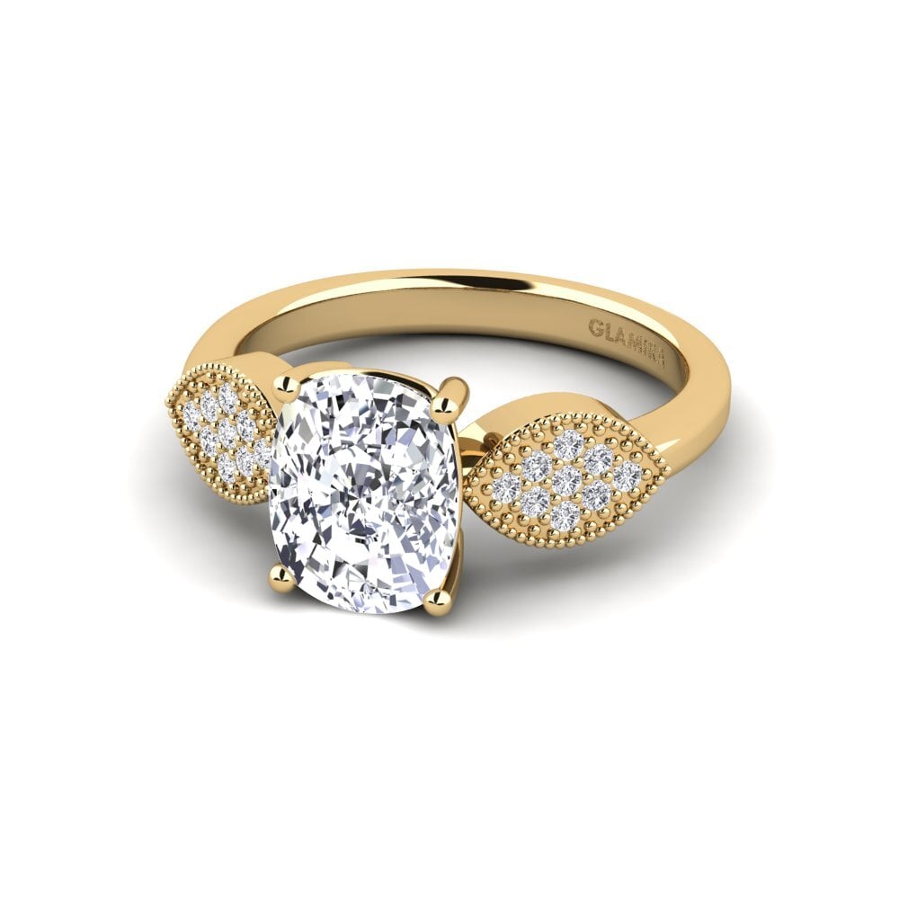Diamante Anillo de compromiso Hatin - Cushion