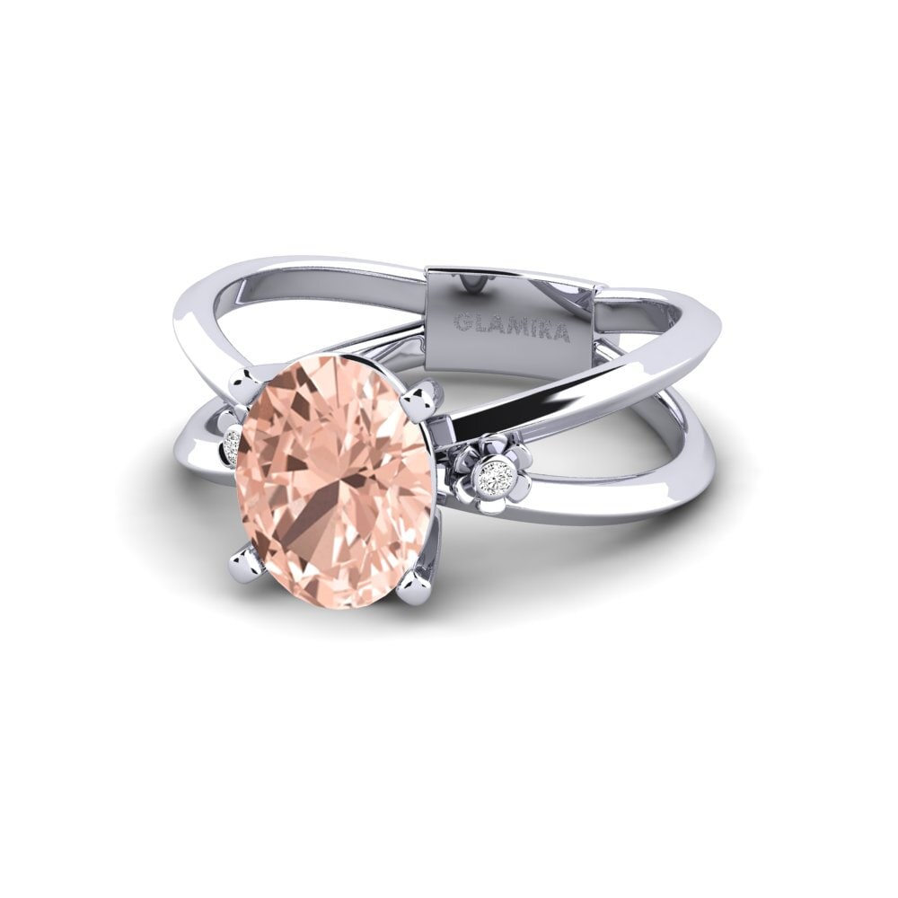 Morganit Verlobungsring Dallso - Oval