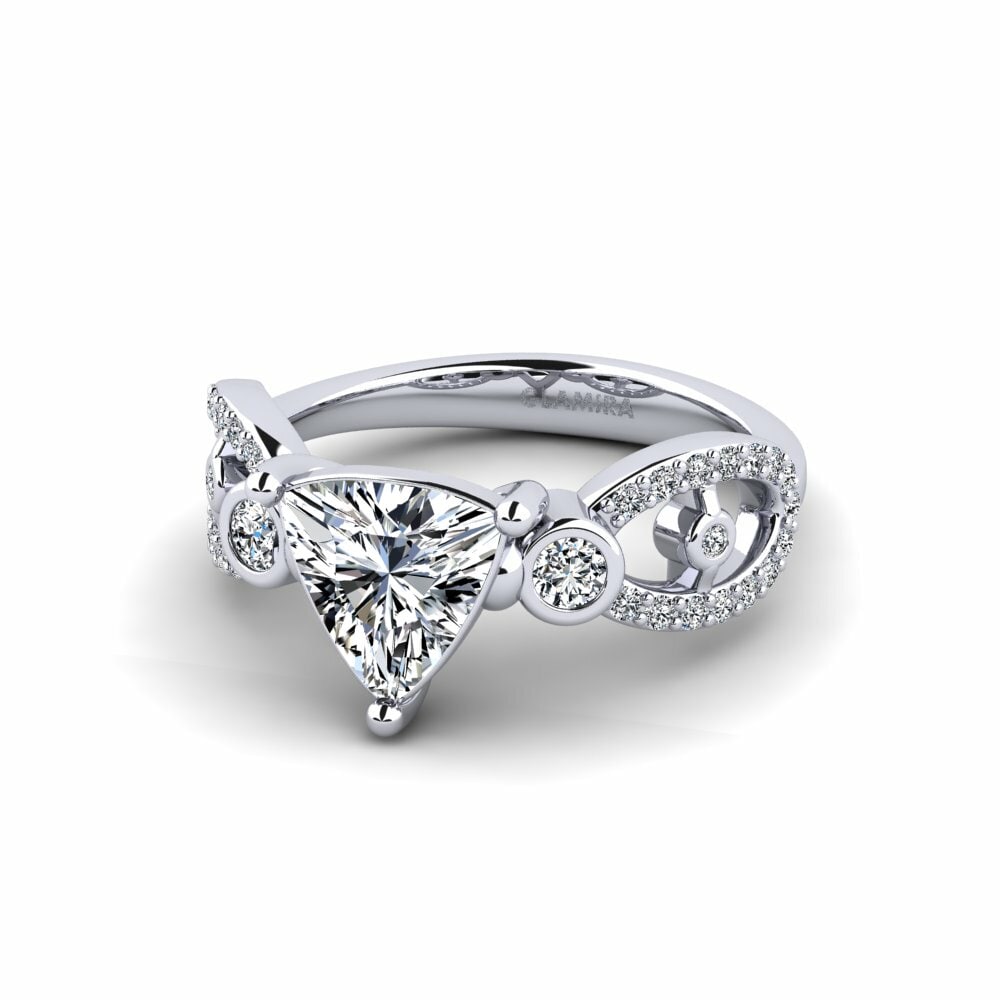 Trillion Engagement Ring Fakisha - Trillion