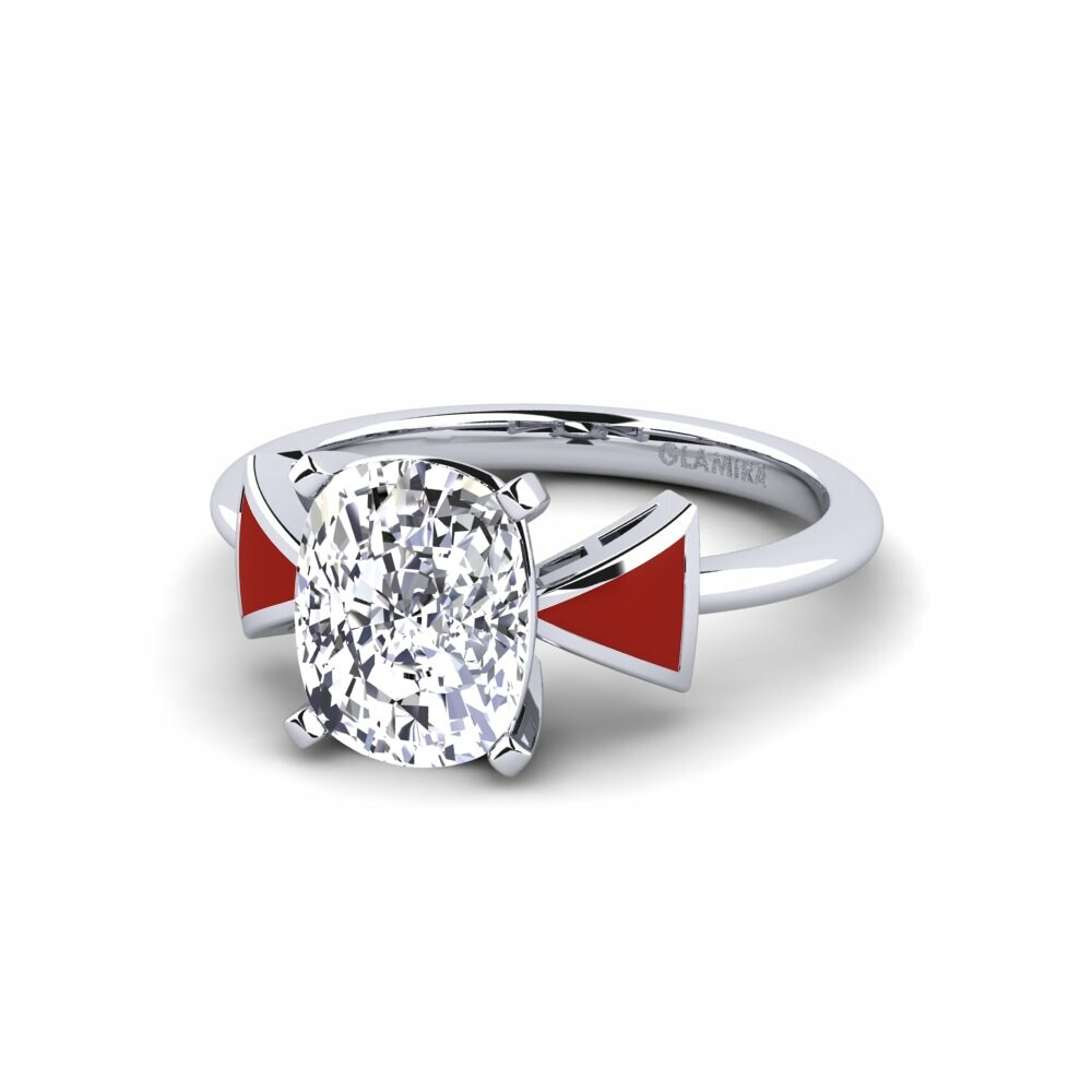 Bagues Diamant De Synthèse Solitaires Classiques