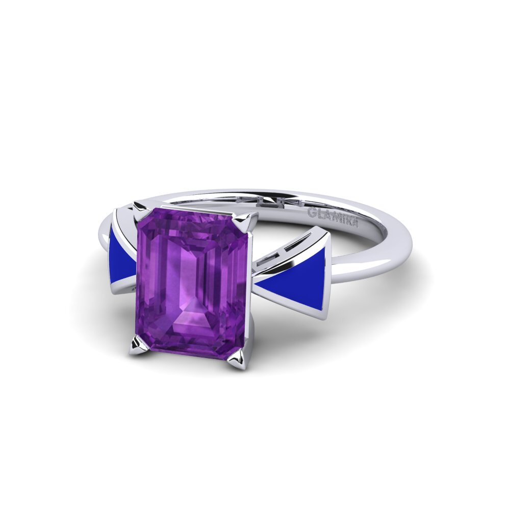 Amethyst Verlobungsring Fratina - Emerald