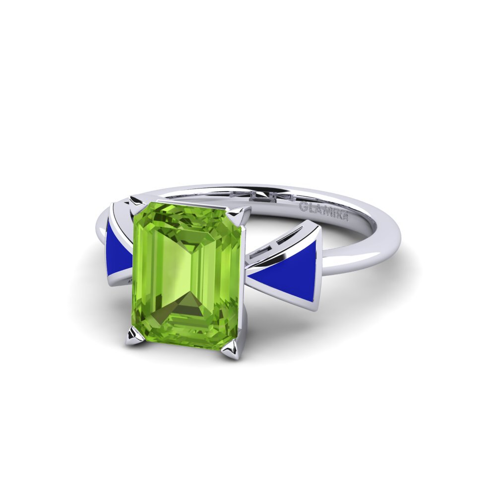 Peridot Verlobungsring Fratina - Emerald