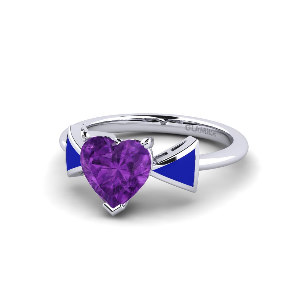 Amethyst Verlobungsring Fratina - Heart