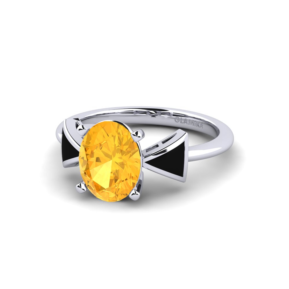 Citrin Verlobungsring Fratina - Oval