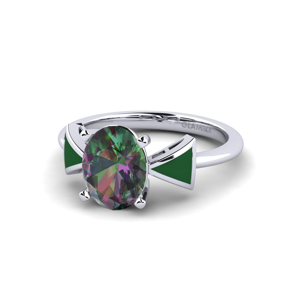 Mystic Topas Verlobungsring Fratina - Oval