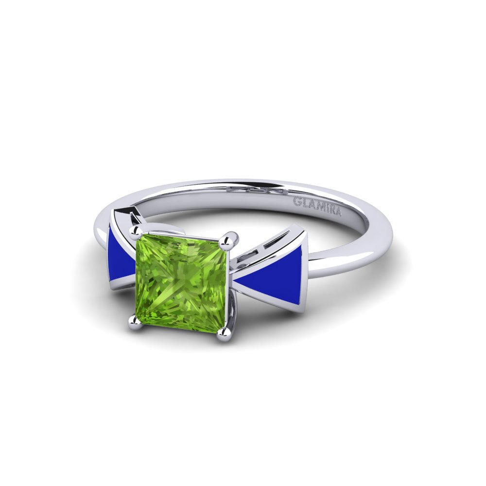 Peridot Verlobungsring Fratina - Princess