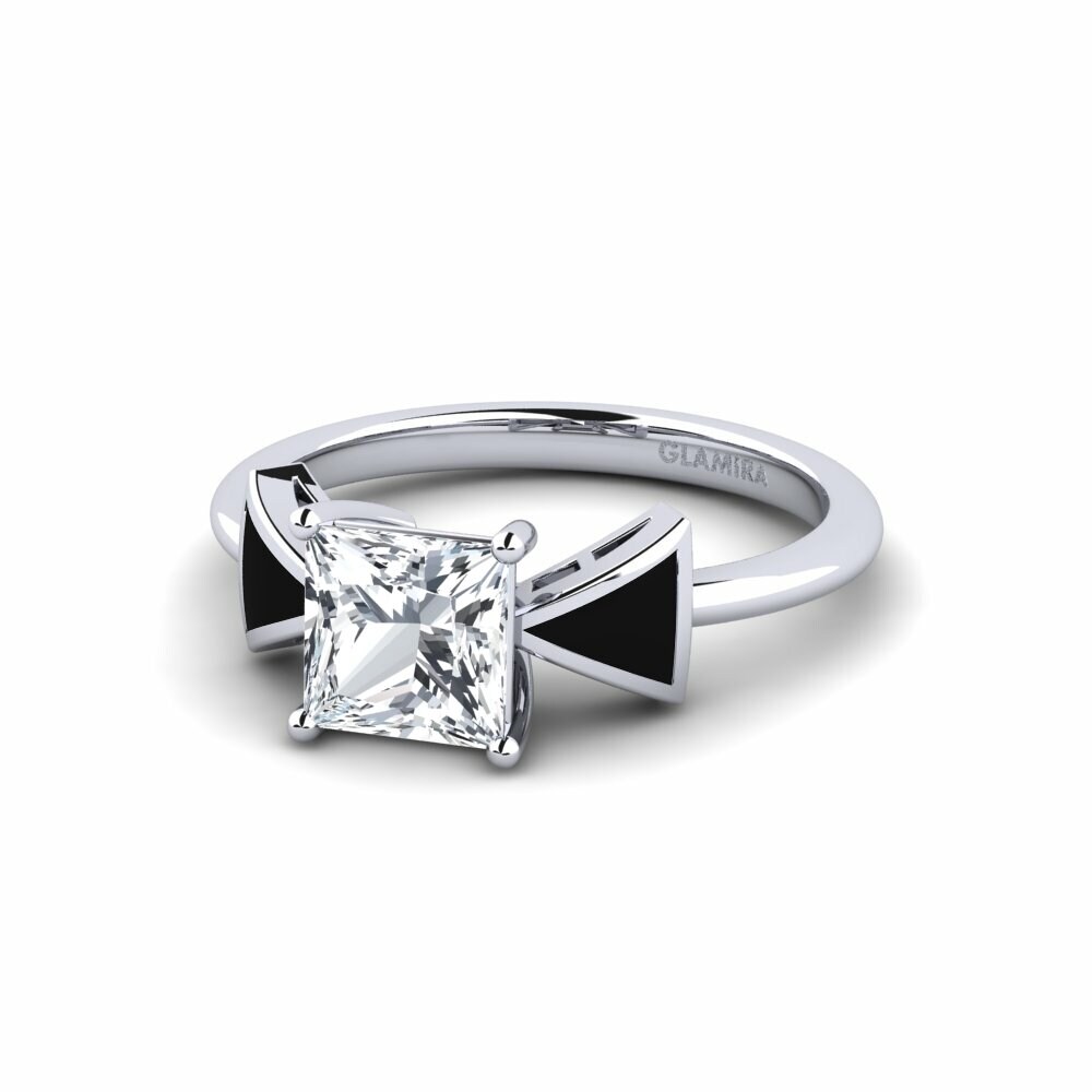 Circón Blanco Anillo de compromiso Fratina - Princess