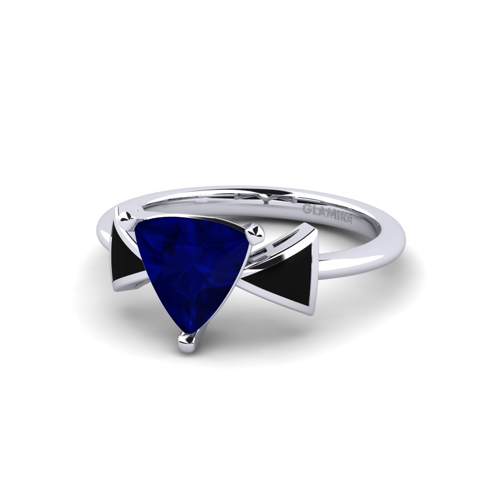 Trillion Sapphire Engagement Ring Fratina - Trillion